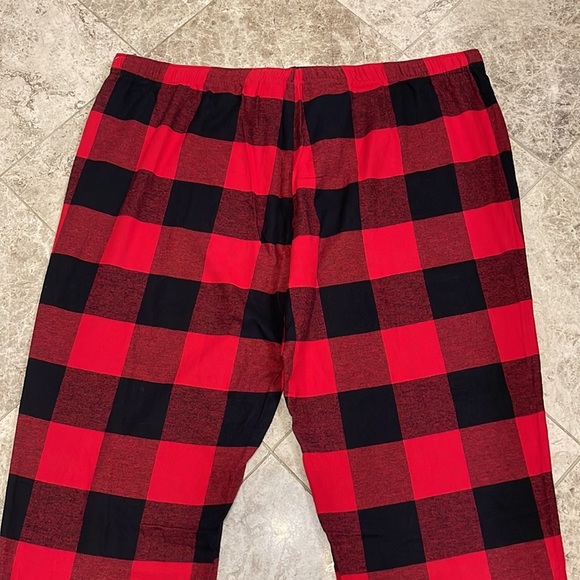 Old Navy Buffalo Plaid Printed Flannel Pj Pajama Pant NWOT Size 3X - Picture 11 of 13